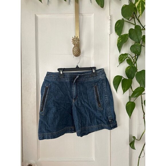 Liz Claiborne women’s size 8 denim Shorts - Picture 1 of 10